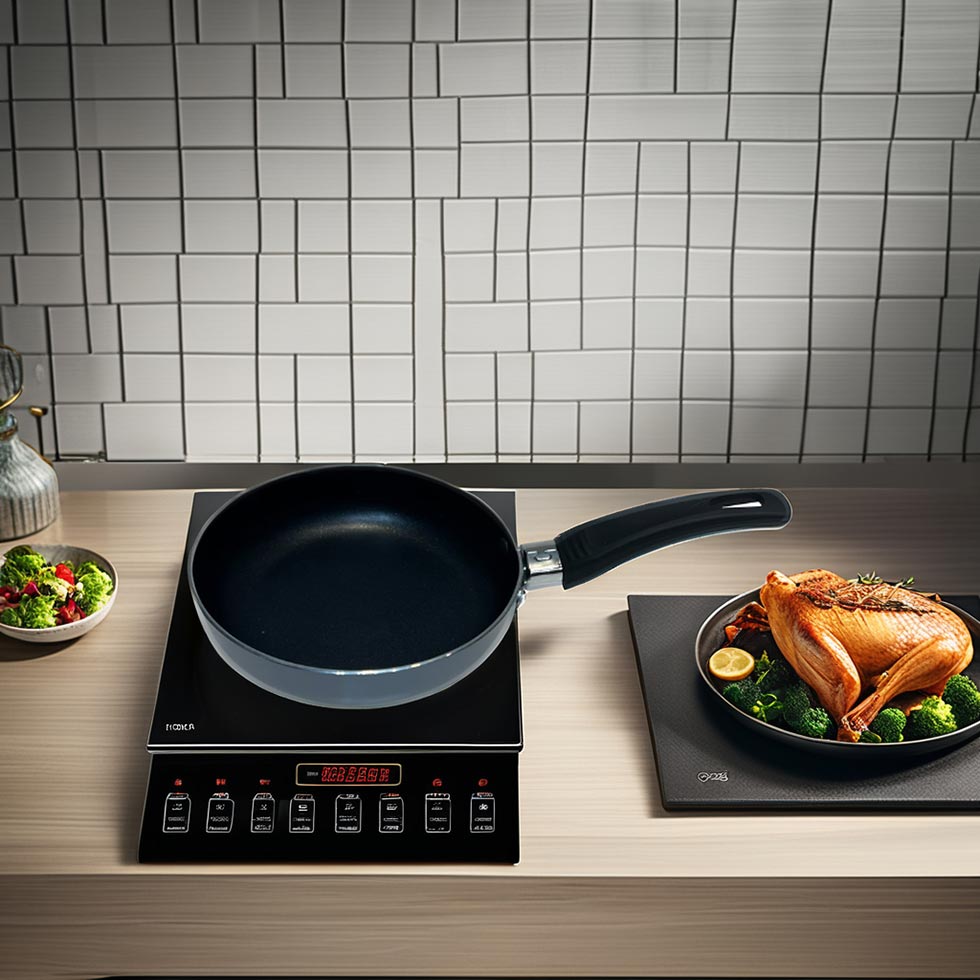 Mini 12” 14” Aluminum Fry Pan