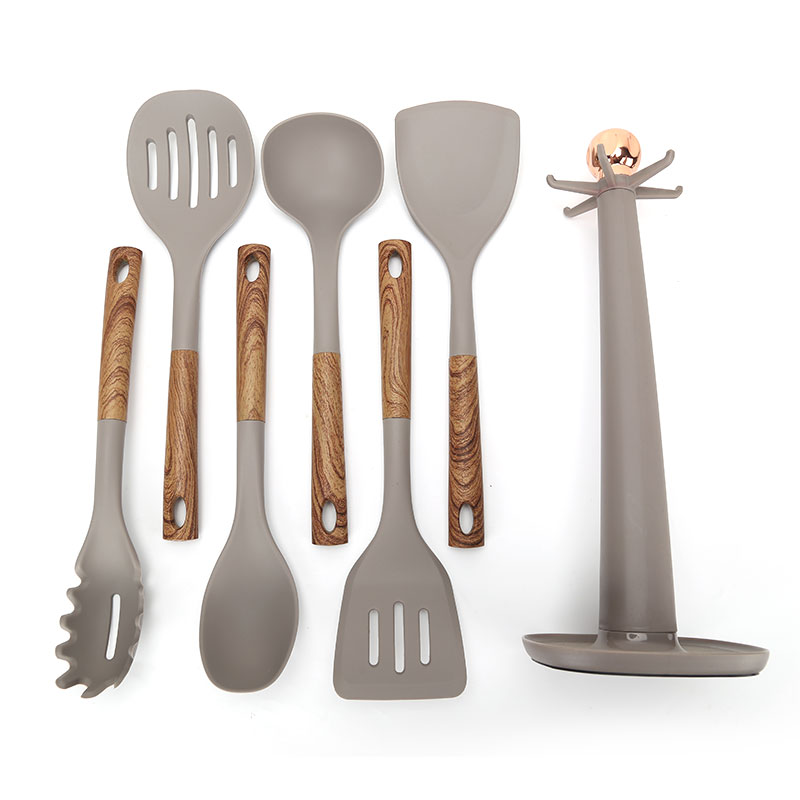 Silikon Turner Spoon Skimmer Soup Ladle Alat Memasak